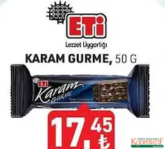 ETİ KARAM GURME GOFRET 50 GR
